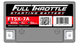 Full Throttle Starting Series High-Performance AGM Battery - FTSX-7A