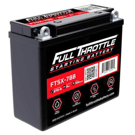 Full Throttle Starting Series High-Performance AGM Battery - FTSX-7BB