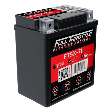 Full Throttle Starting Series High-Performance AGM Battery - FTSX-7L