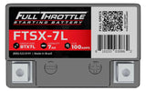 Full Throttle Starting Series High-Performance AGM Battery - FTSX-7L