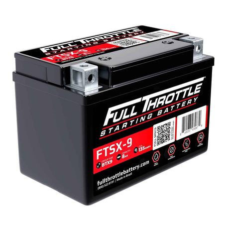 Full Throttle Starting Series High-Performance AGM Battery - FTSX-9