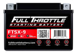 Full Throttle Starting Series High-Performance AGM Battery - FTSX-9