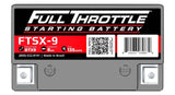 Full Throttle Starting Series High-Performance AGM Battery - FTSX-9