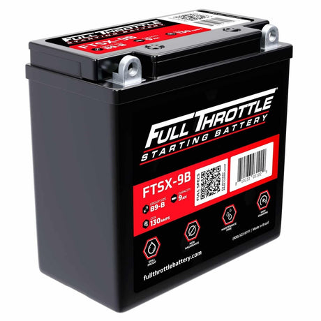 Full Throttle Starting Series High Performance AGM Battery - FTSX-9B