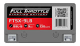 Full Throttle Starting Series High-Performance AGM Battery - FTSX-9LB