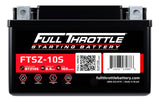 Full Throttle Starting Series High-Performance AGM Battery - FTSZ-10S