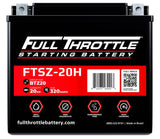 Full Throttle Starting Series High Performance AGM Battery - FTSZ-20H