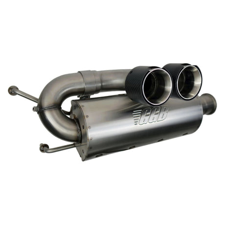 GGB Exhaust '24-'25 Polaris RZR XP 1000 Center Exit Sport Pro Dual Tip Muffler