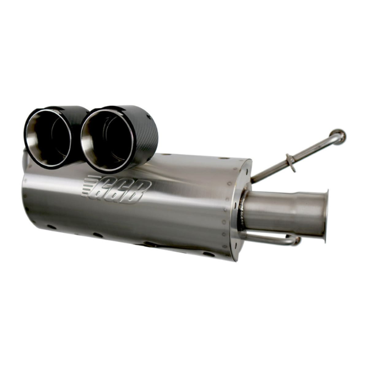 GGB Exhaust '24-'25 Polaris RZR XP 1000 Center Exit Sport Pro Dual Tip Muffler