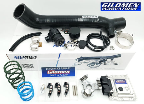 Gilomen Innovations '16-'20 Polaris RZR XP Turbo ECU High Performance Tuning / Clutch Kit / HD Silicone Turbocharge Tube With Blow Off Valve Package