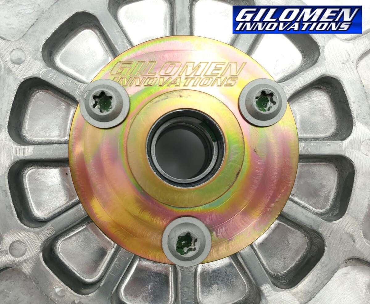 Gilomen Innovations '20 Polaris Turbo XP Secondary Clutch Bushing Retainer Plate Inner Sheave