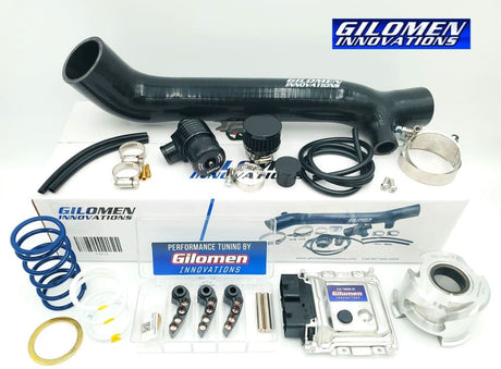 Gilomen Innovations '21+ Polaris RZR XP Turbo High Performance ECU Tuning Clutch Kit & HD silicone Turbocharge tube w/ blow off valve Package