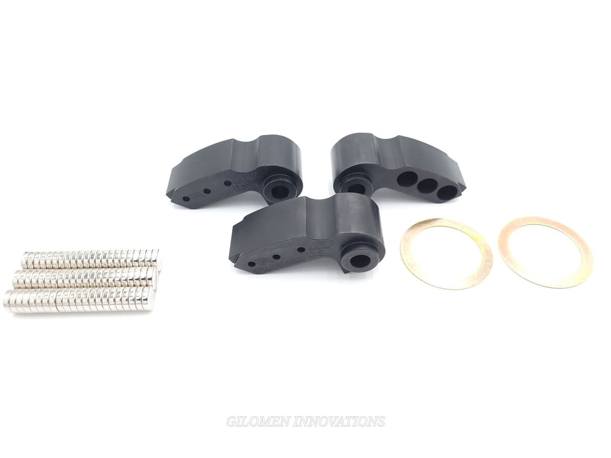 Gilomen Innovations Drag Adjustable Notched Racing clutch - weights 144-176 Grams