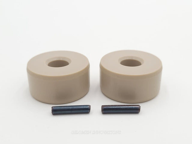 Gilomen Innovations OEM Boss Secondary Clutch Diamond Rollers Upgrade Replaces Square Pucks - Set of 2