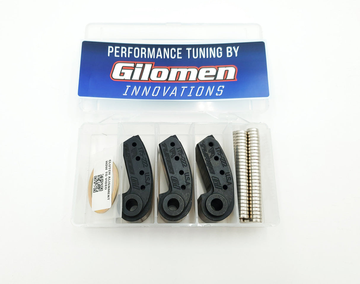 Gilomen Innovations Polaris RZR Pro-R Adjustable Boosted Clutch - Weights 175-222 Grams