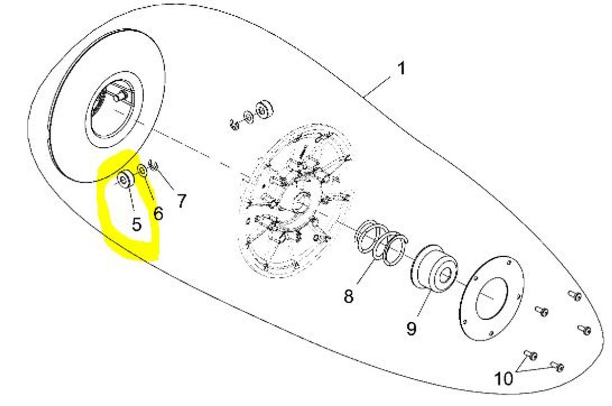 Gilomen Innovations Set of Two Diamond Rollers for Rapid Reaction Secondary Clutch