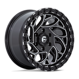 Fuel Runner D741 Non-Beadlock – Gloss Black Milled