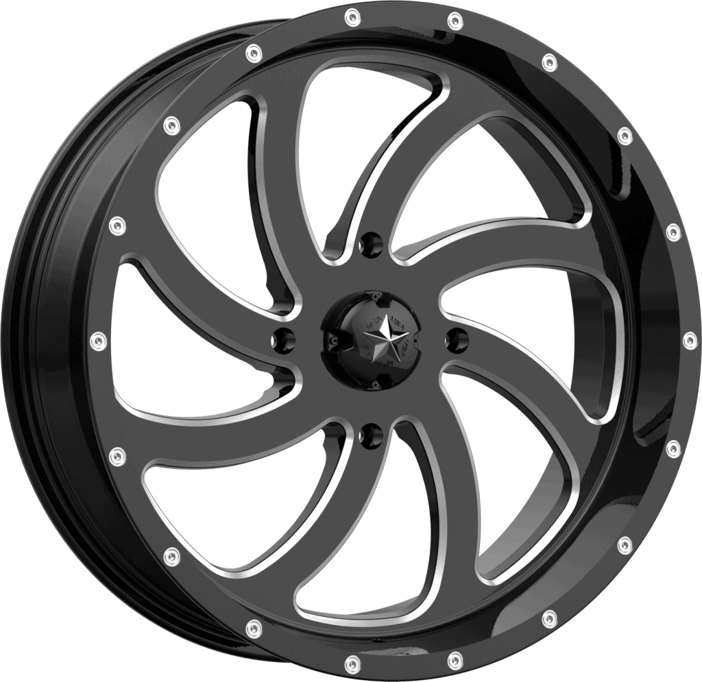 MSA M36 Switch Wheel - Gloss Black Milled