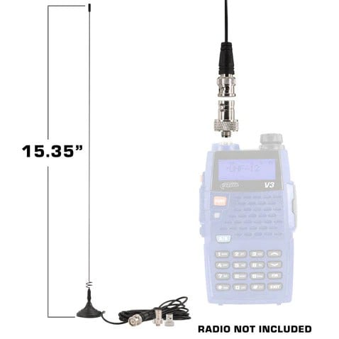 Rugged Radios Magnetic Mount Dual Band Antenna for Rugged Handheld Radios V3 and RH-5R