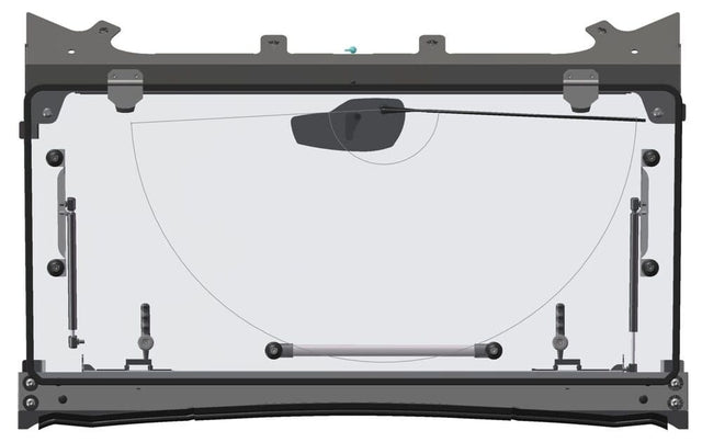 Hard Cabs Kawasaki Mule Pro FXR Wiper& Washer Kit