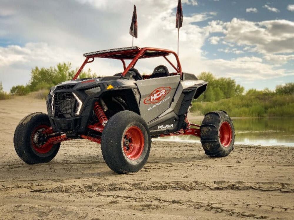 HCR Suspension Polaris RZR Turbo S HCR Racing Duner Front Arms Control