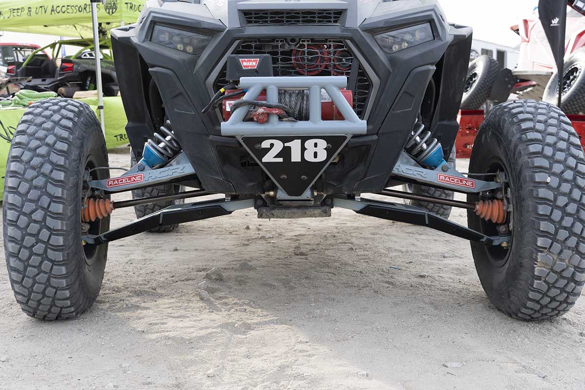 HCR Suspension Polaris RZR Turbo S Skid Plates For Front A-Arms