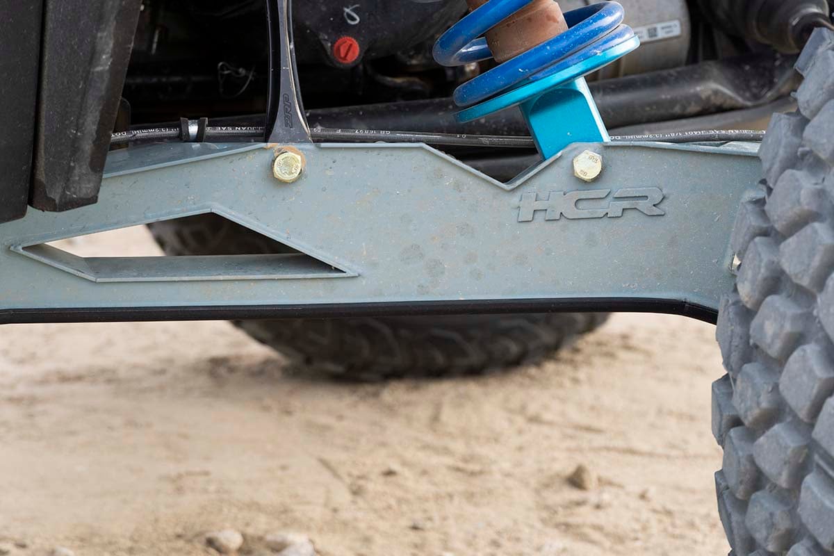 HCR Suspension Polaris RZR Turbo S Skid Plates For Trailing Arms