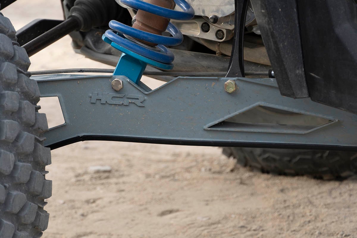 HCR Suspension Polaris RZR Turbo S Skid Plates For Trailing Arms