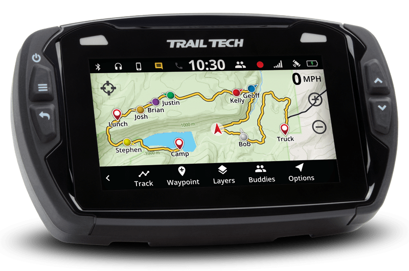 Trail Tech Voyager Pro GPS system for off-road and trail motorcycles
