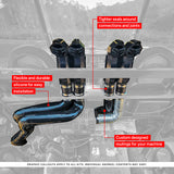 High Lifter '24 Polaris RZR XP 1000 Snorkel Your ATV Silicone Riser Kit