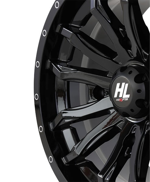 High Lifter HL21 Wheel - Gloss Black