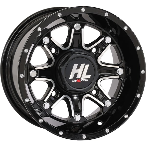 High Lifter HL4 Wheel - Gloss Black-Mach