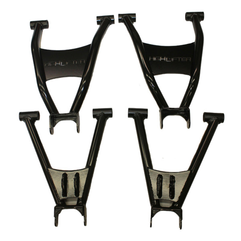 High Lifter Kawasaki Mule Pro Rear Raked Upper/Lower Control Arm Set