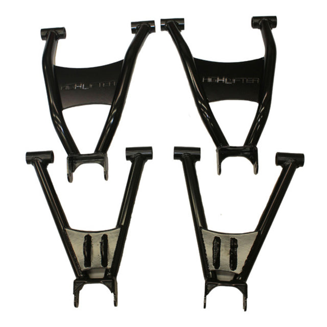 High Lifter Kawasaki Mule Pro Rear Raked Upper/Lower Control Arm Set