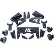 High Lifter Polaris Ranger XP 1000 Rear Frame Stiffener Gusset Kit