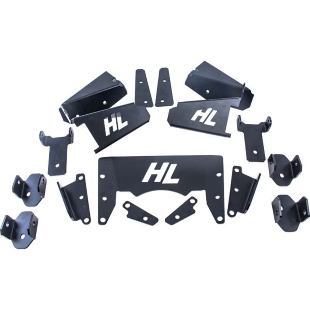 High Lifter Polaris Ranger XP 1000 Rear Frame Stiffener Gusset Kit