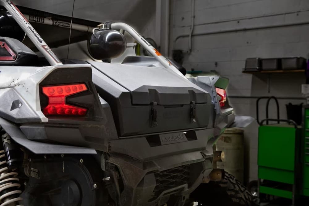 Highlands Cargo '20-'26 Kawasaki KRX Models UTV Rear Storage Box