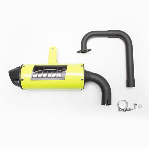 HMF '10-'21 Polaris RZR 170 Performance Full Exhaust System - Blackout