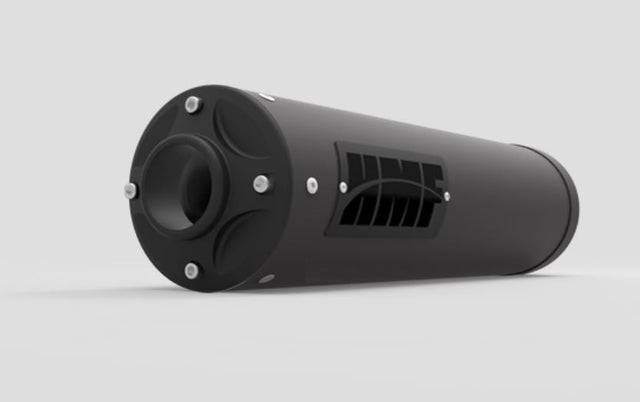 HMF '12-'22 Kawasaki Teryx Titan Slip On Exhaust Systems - Blackout