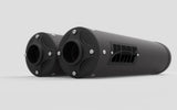 HMF '13-'18 Can-Am Maverick Titan-XL Dual Slip On Exhaust Systems -Blackout