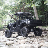 HMF '14-'22 Yamaha Viking Titan-QS Slip On Exhaust Systems - Blackout