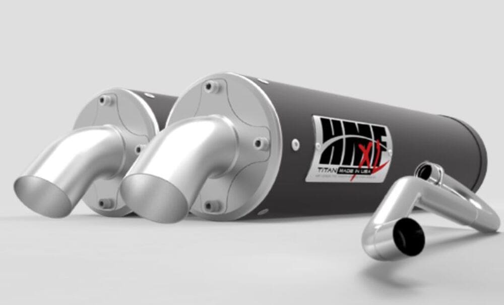 HMF '14 Polaris RZR XP 1000 Titan-XL Dual Full Exhaust Systems