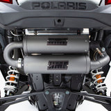 HMF '15-'22 Polaris RZR XP 1000 Titan-QS Twin Loop Exhaust Systems - Blackout