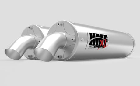 HMF '16-'21 Polaris RZR XP 4 Turbo Titan-XL Dual Slip On Exhaust Systems