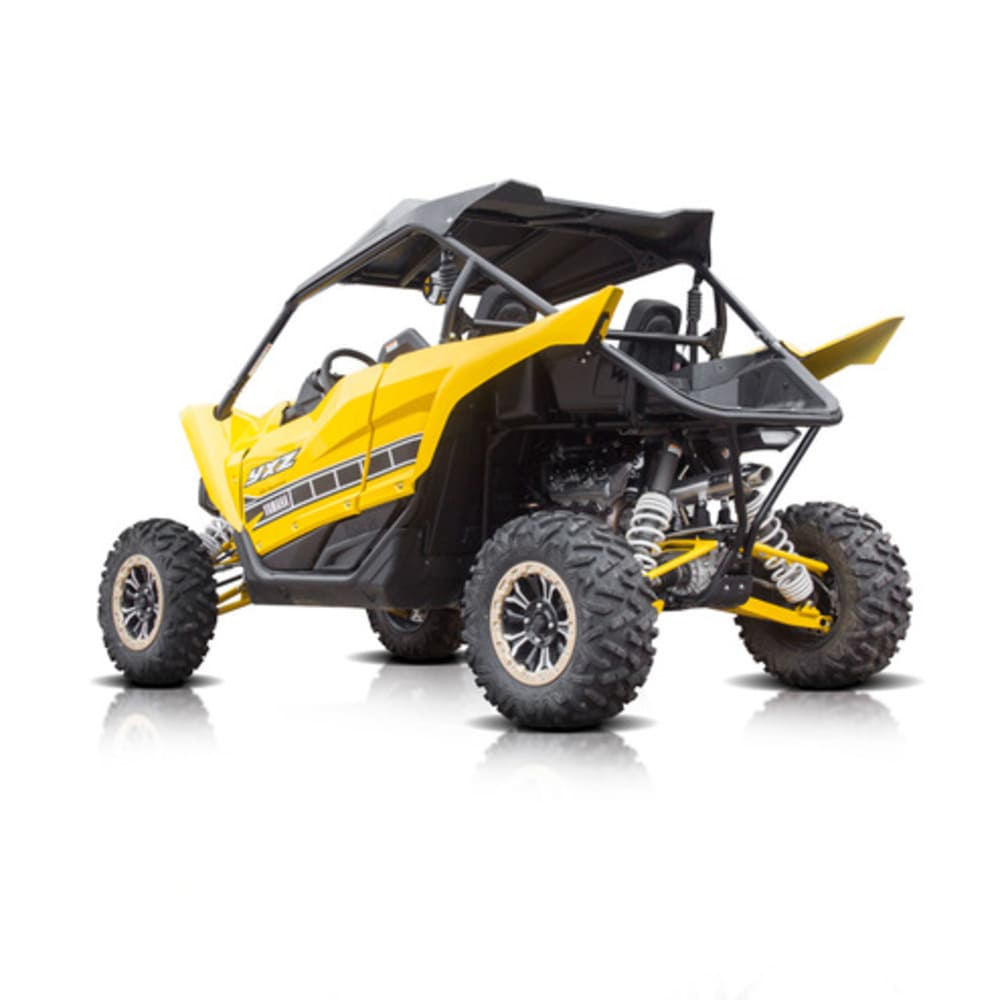 HMF '16-'22 Yamaha YXZ 1000R Titan-QS Slip On Exhaust Systems - Blackout