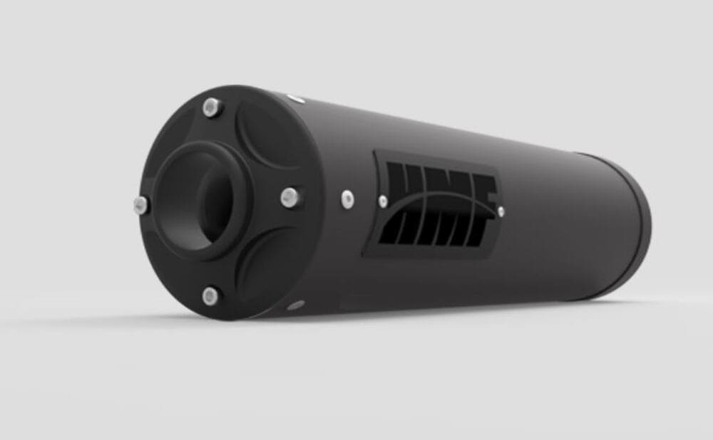HMF '16-'22 Yamaha YXZ 1000R Titan-QS Slip On Exhaust Systems - Blackout