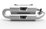 HMF '16-'23 Polaris General Titan-QS Twin Loop Exhaust Systems