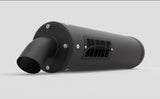 HMF '18-'22 Arctic Cat Wildcat XX Slip On Exhaust Systems - Blackout