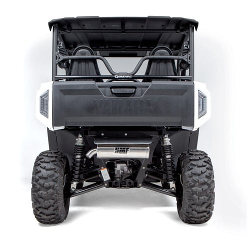 HMF '18-'22 Yamaha Wolverine Titan-QS Slip On Exhaust Systems - Blackout