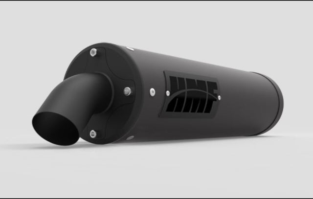 HMF '19-'23 Honda Talon 1000R/X Slip On Exhaust Systems - Blackout